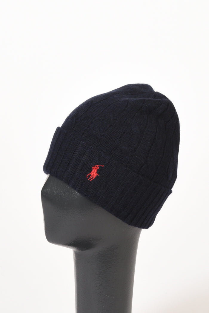 Polo Ralph Lauren Cappello Logo Blu Donna - 2