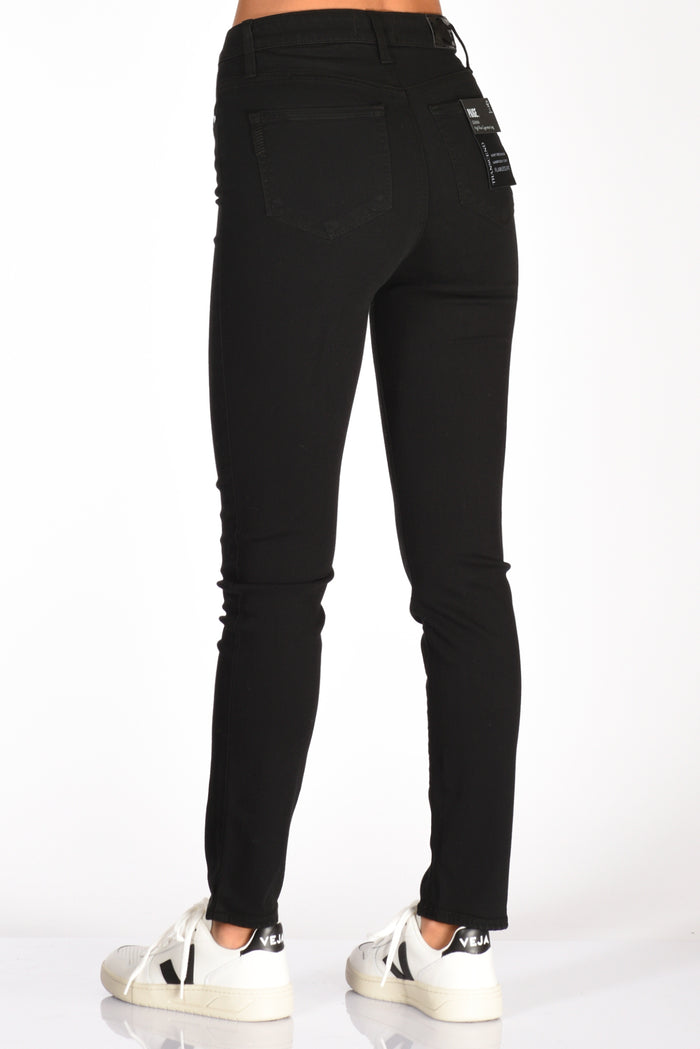 Paige Jeans Gemma Nero Donna - 6