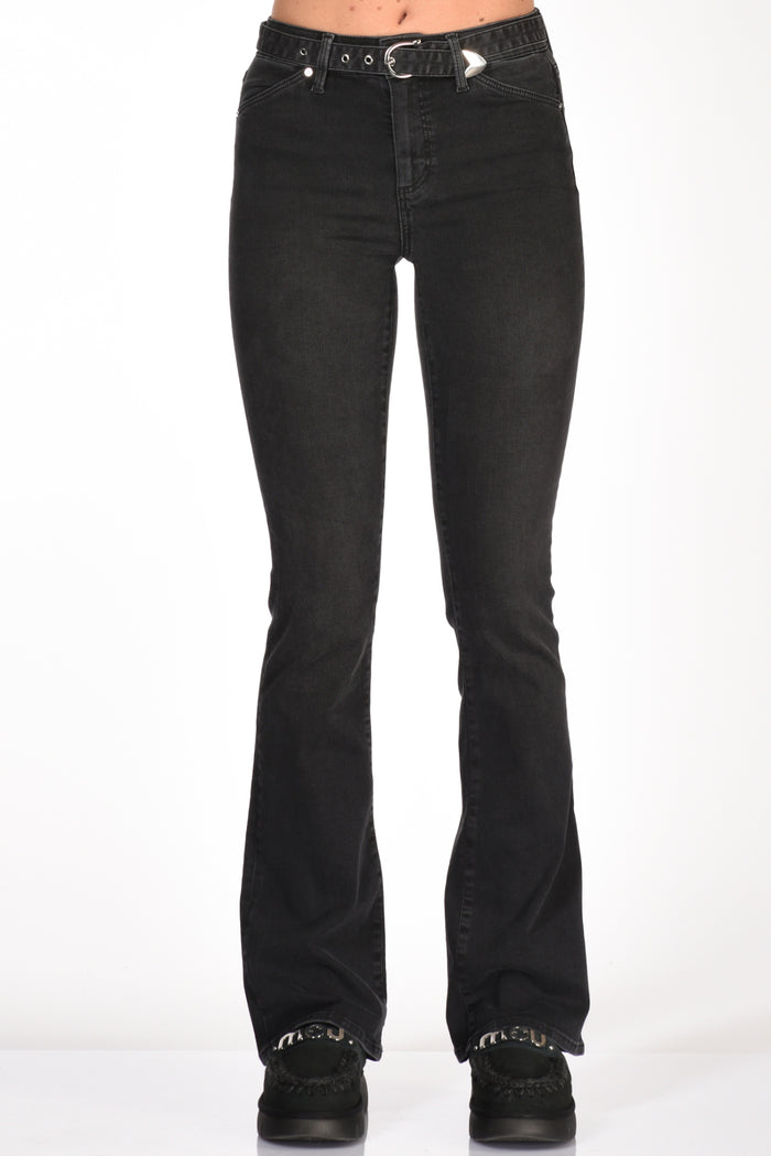 Paige Jeans Laurel Nero Donna - 3