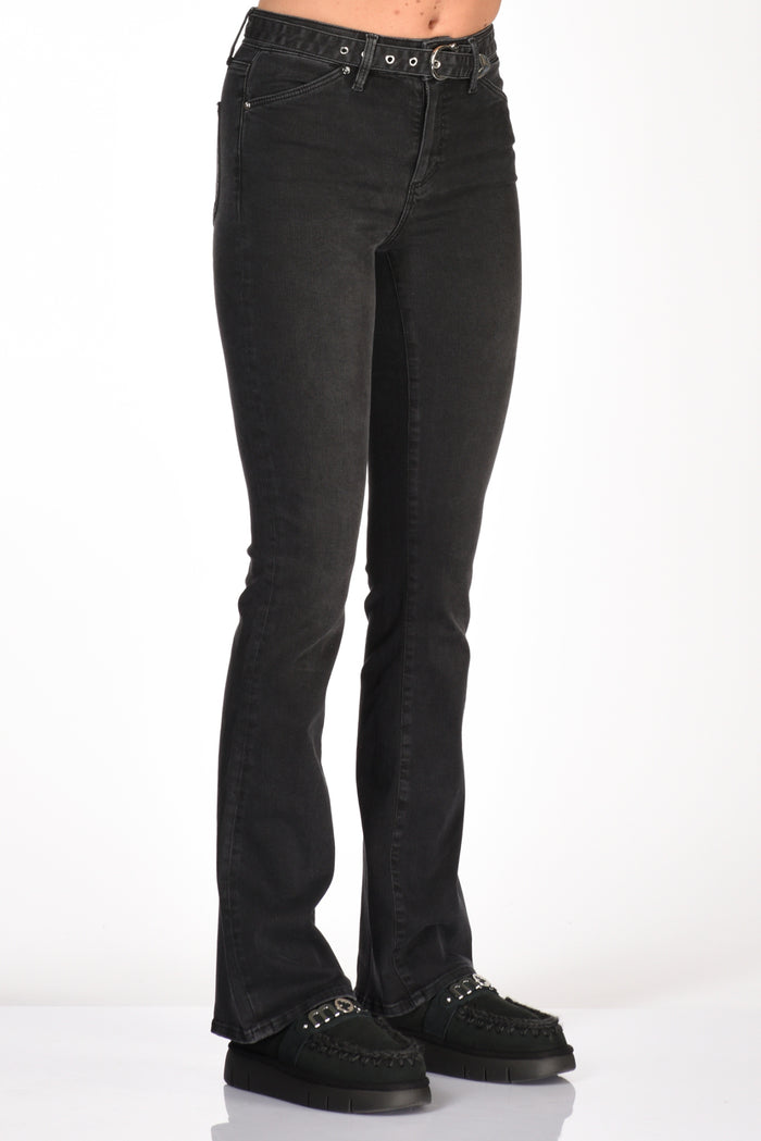 Paige Jeans Laurel Nero Donna - 5