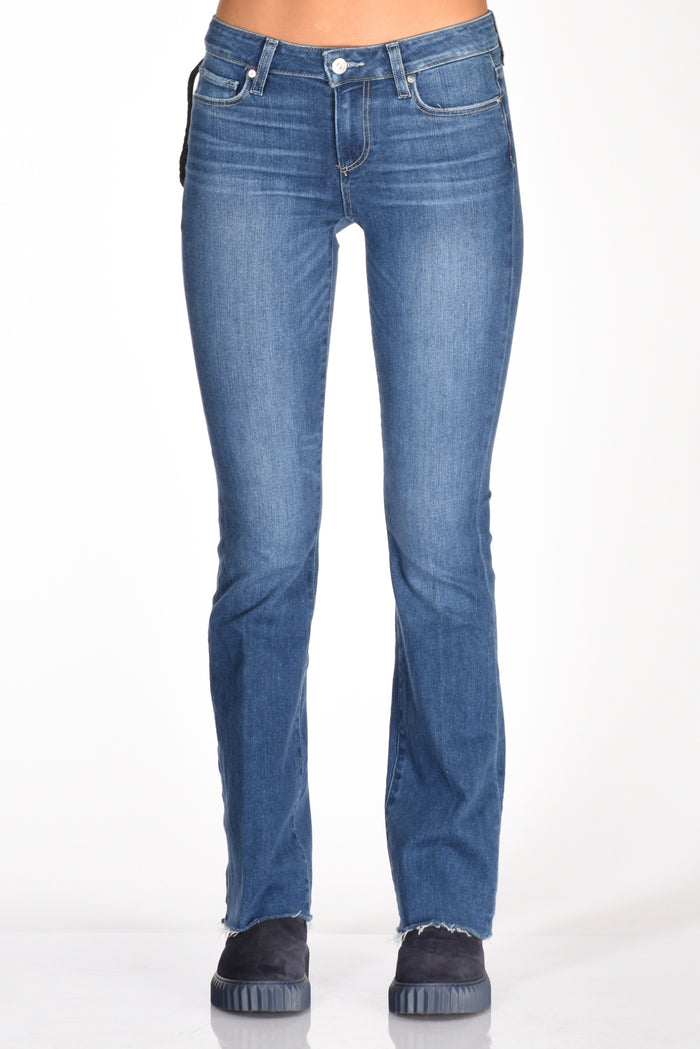 Paige Jeans Manhattan Blu Donna - 3