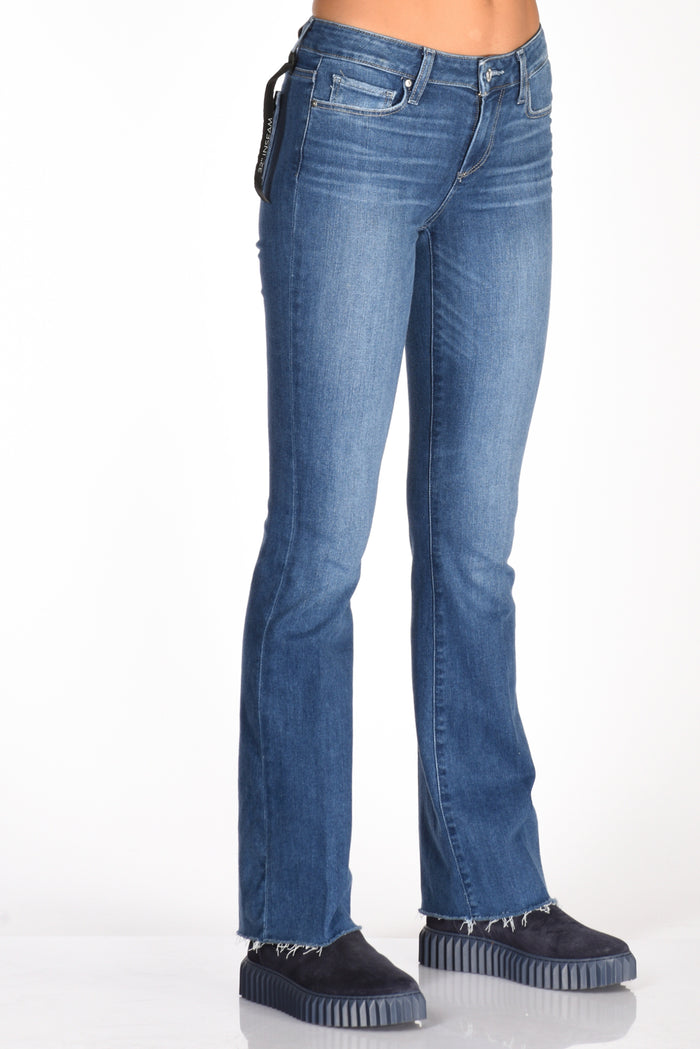 Paige Jeans Manhattan Blu Donna - 4