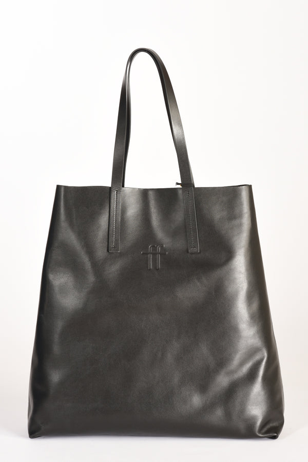 Forte Forte Borsa Shopper Nero Donna