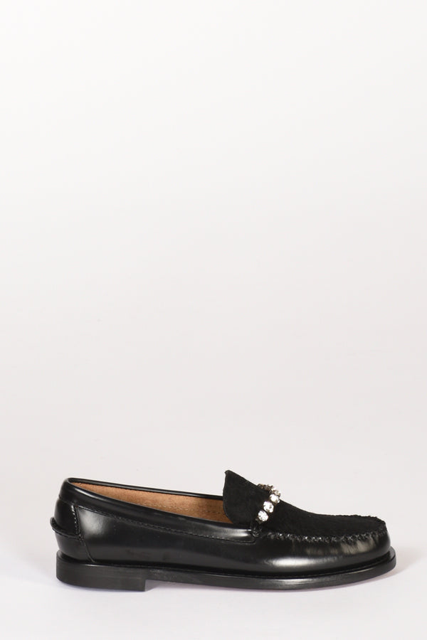 Forte Forte Sebago Strass Nero Donna