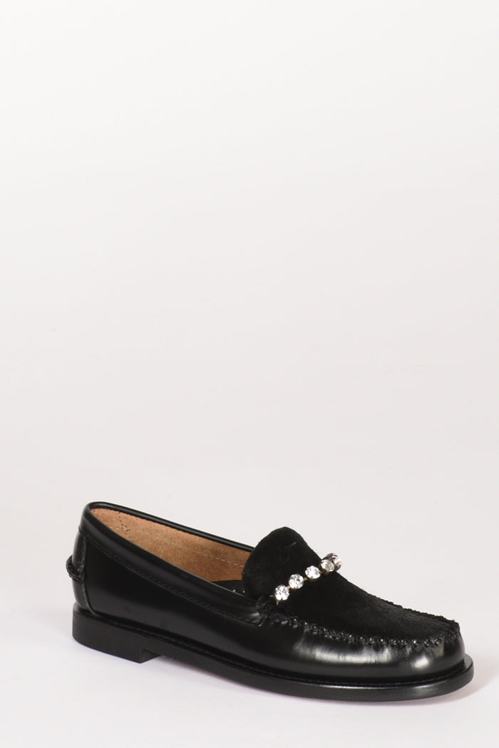 Forte Forte Sebago Strass Nero Donna - 3