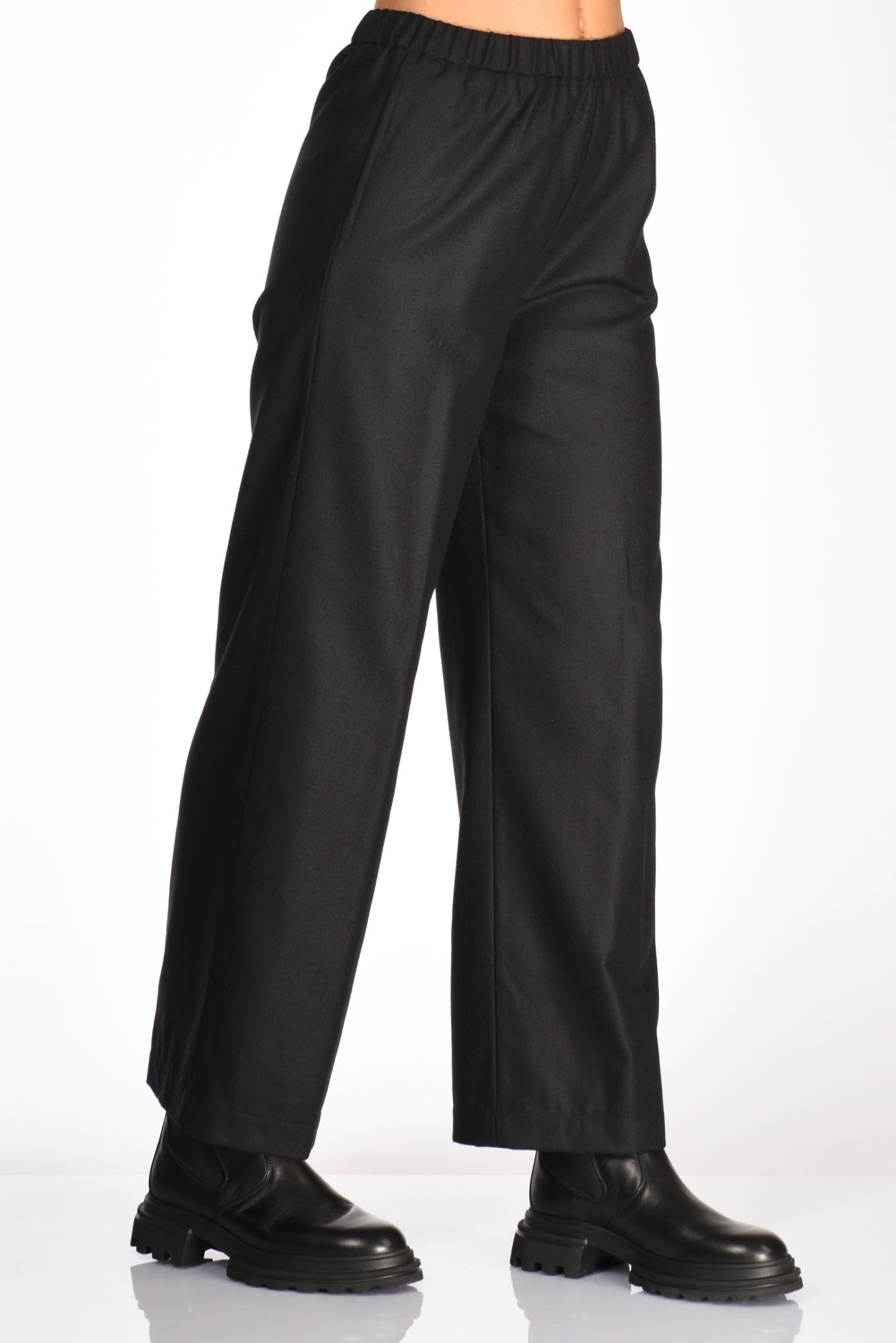 Aspesi Pantalone Elastico Nero Donna