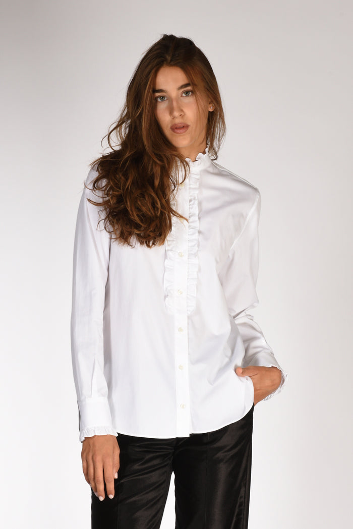 Aspesi Camicia Rouches Bianco Donna - 1