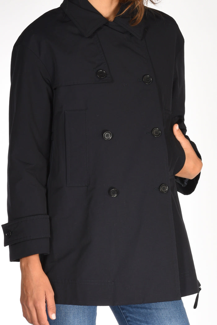 Aspesi Cappotto Scarlett Blu Donna - 3