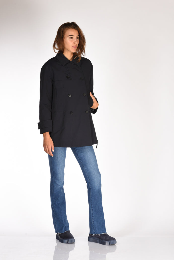 Aspesi Cappotto Scarlett Blu Donna - 4