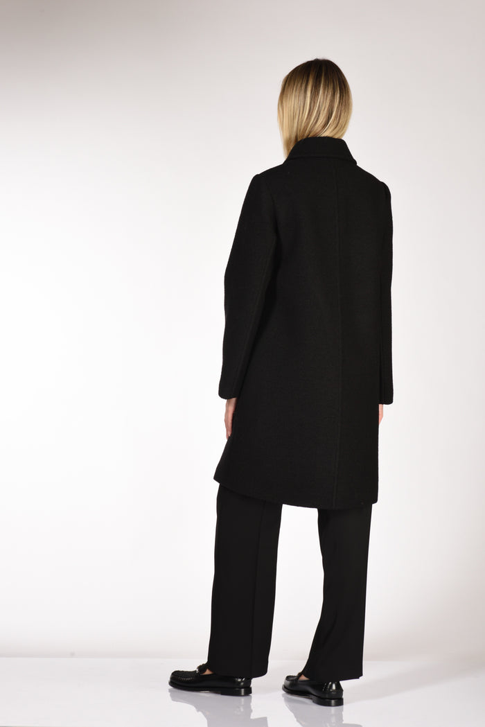 Aspesi Cappotto Monopetto Nero Donna - 5