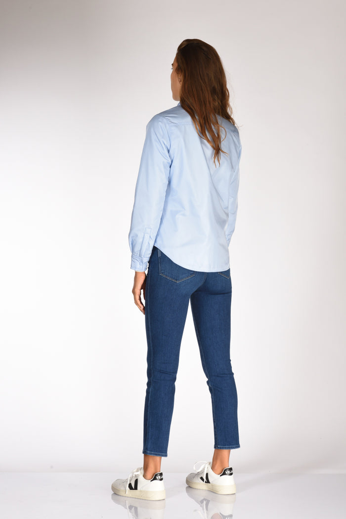 Aspesi Camicia Glue Azzurro Donna - 5