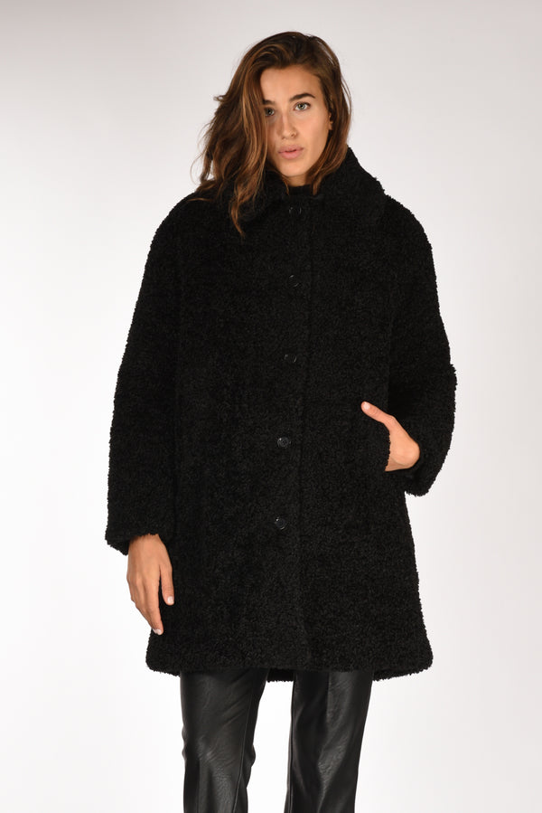 Aspesi Cappotto Ysabel Re Nero Donna