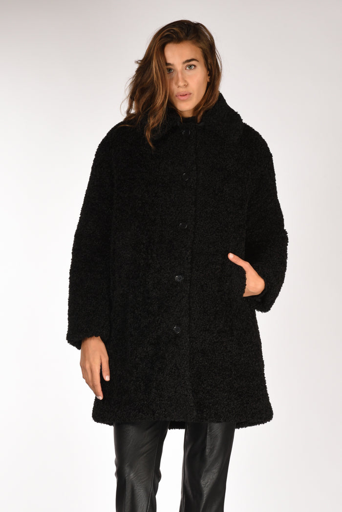 Aspesi Cappotto Ysabel Re Nero Donna - 1