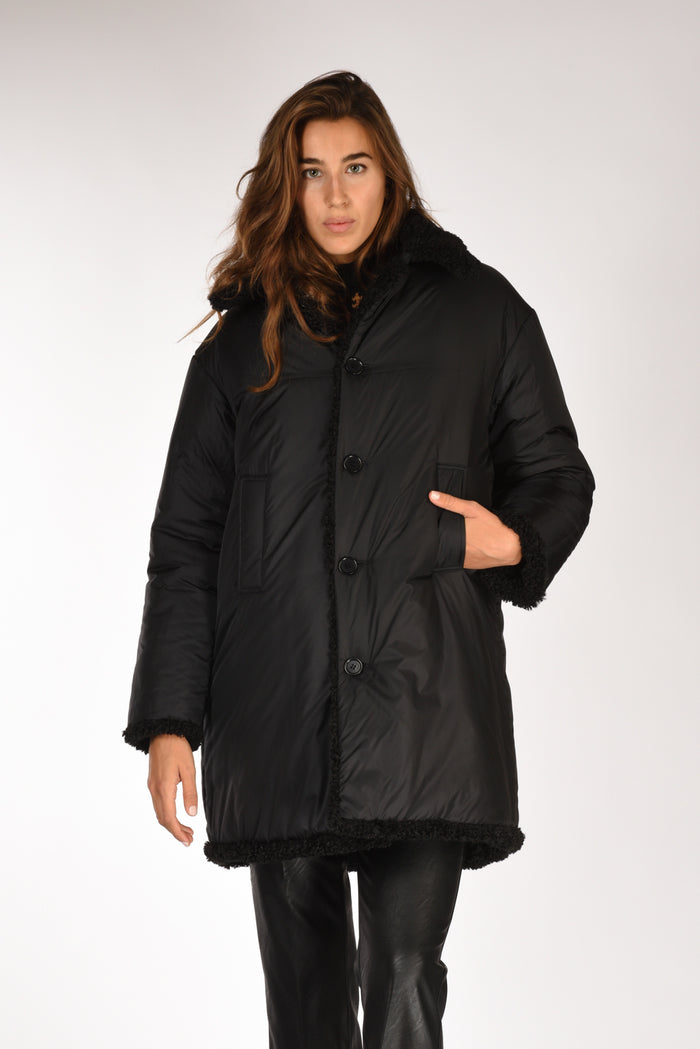 Aspesi Cappotto Ysabel Re Nero Donna - 2