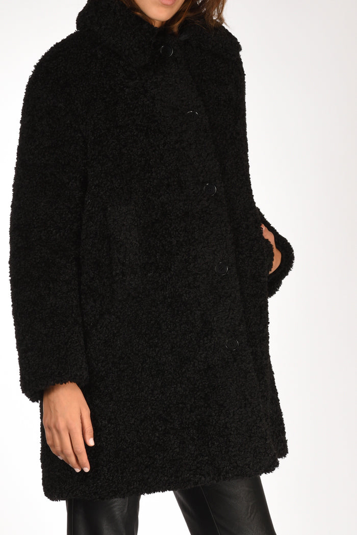 Aspesi Cappotto Ysabel Re Nero Donna - 4