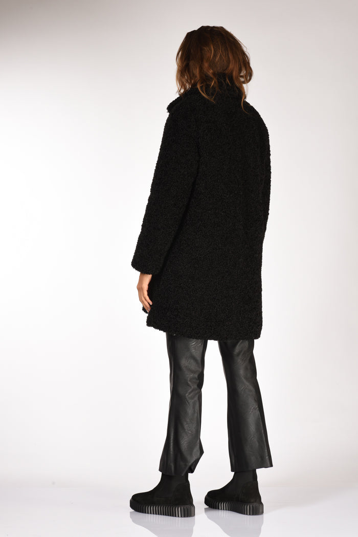 Aspesi Cappotto Ysabel Re Nero Donna - 5