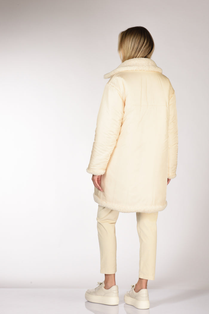 Aspesi Cappotto Ysabel Re Bianco Naturale Donna - 8