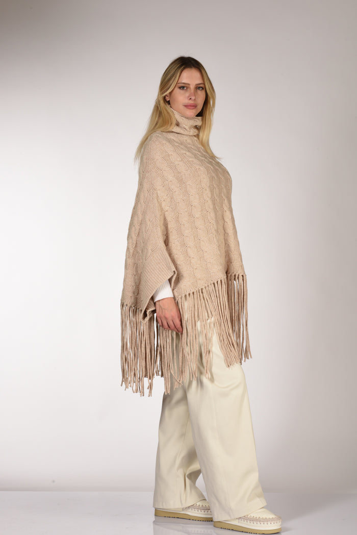 Aspesi Poncho Beige Donna - 3