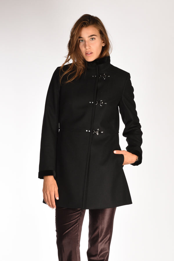 Fay Cappotto Virginia Nero Donna