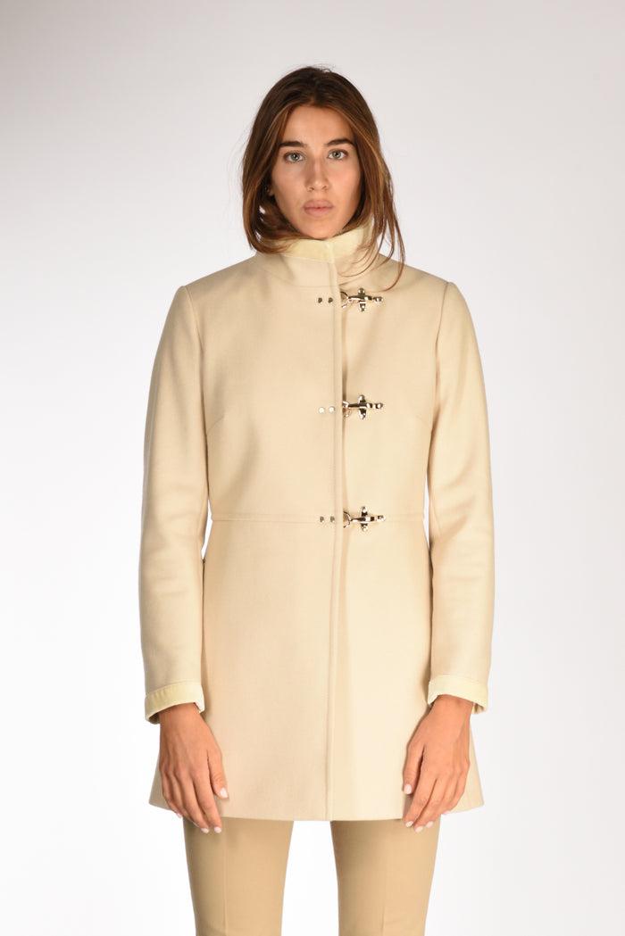 Fay Cappotto Virginia Beige Chiaro Donna - 2