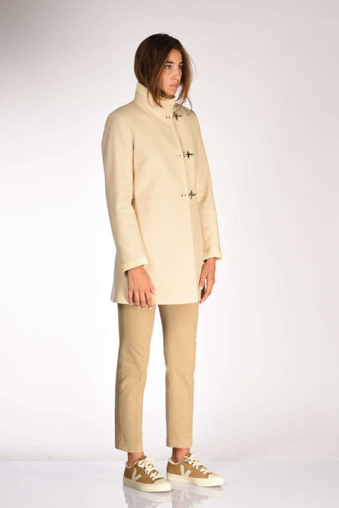 Fay Cappotto Virginia Beige Chiaro Donna - 5