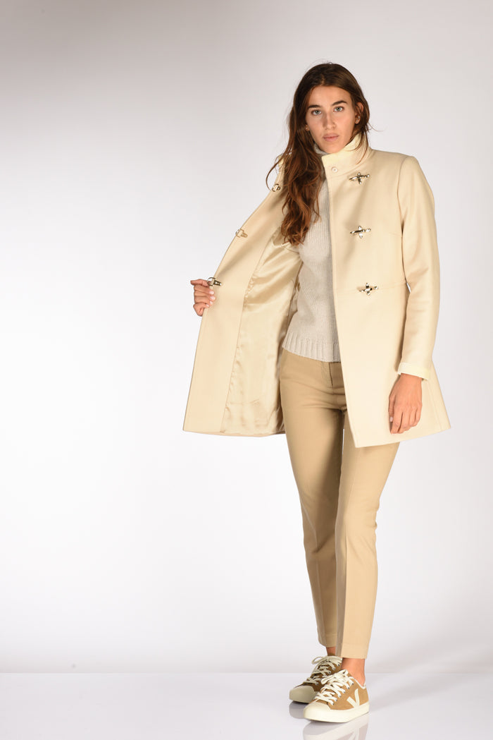 Fay Cappotto Virginia Beige Chiaro Donna - 6