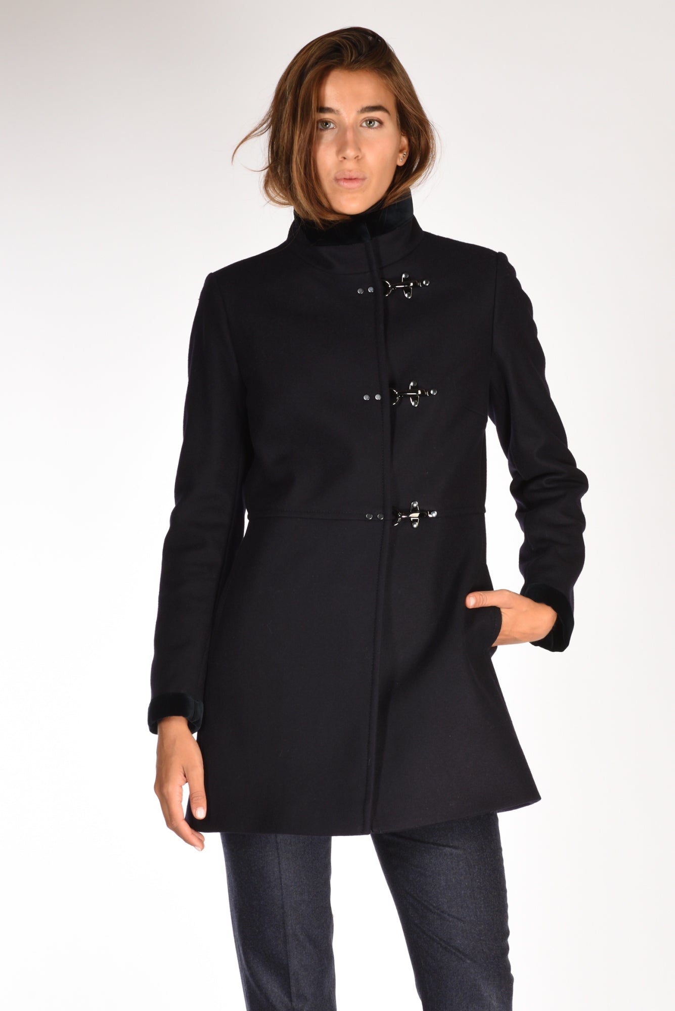 Fay Cappotto Virginia Blu Donna