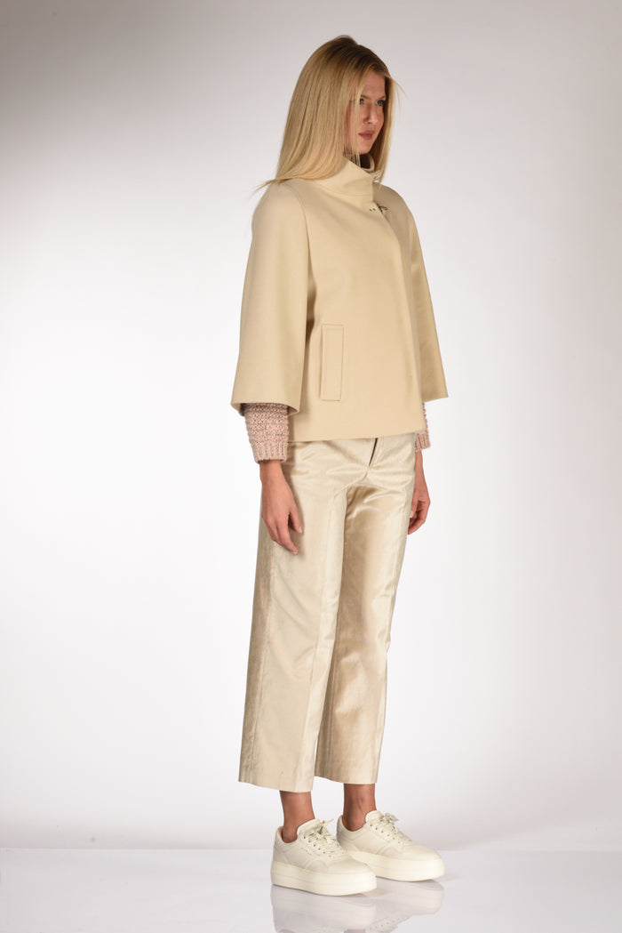 Fay Cappa Gancio Beige Chiaro Donna - 4