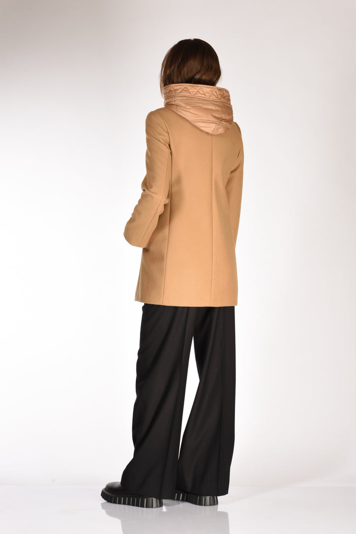 Fay Cappotto Toggle Beige Scuro Donna - 5