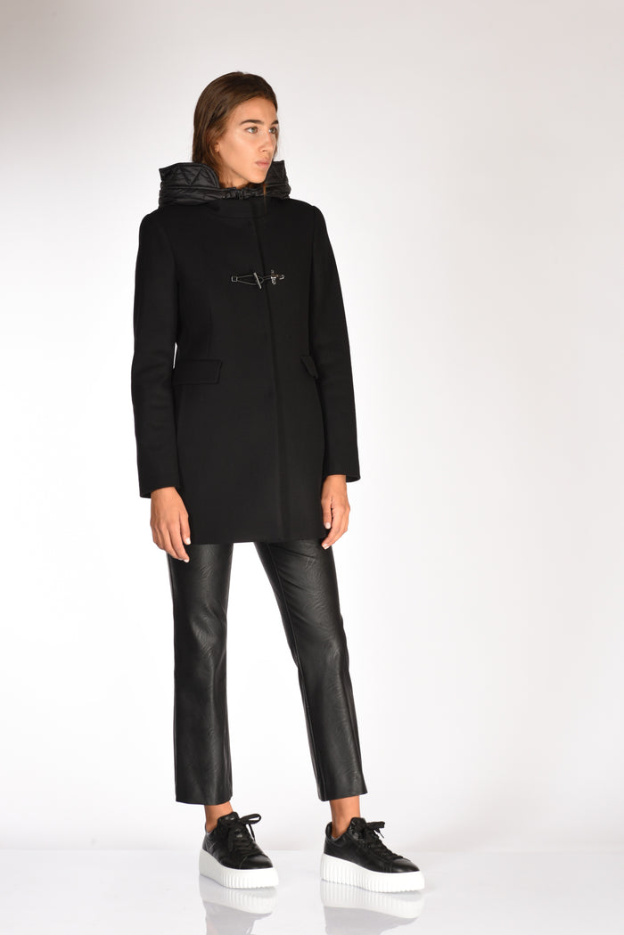 Fay Cappotto Toggle Nero Donna - 4