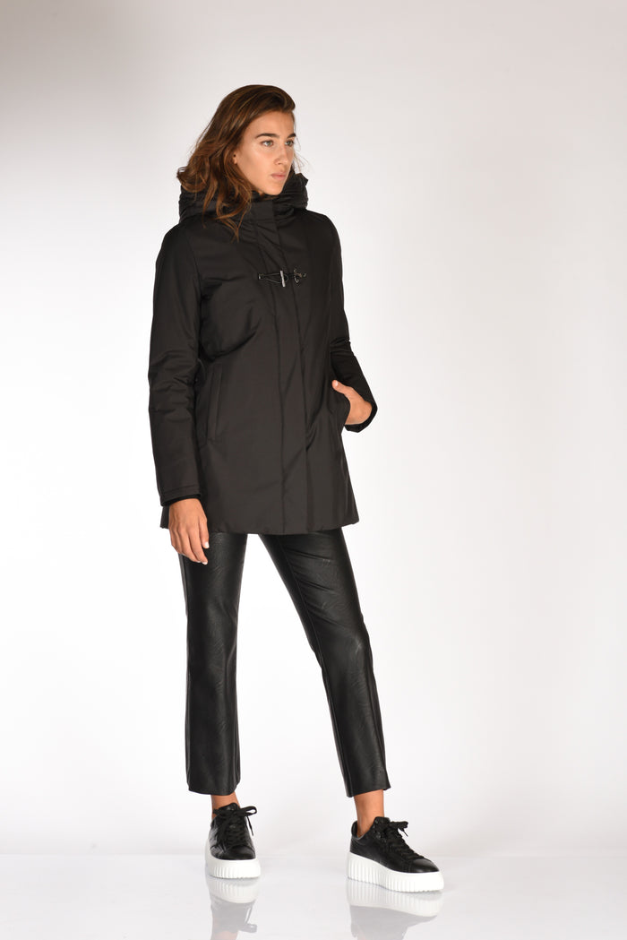 Fay Cappotto Toggle Nero Donna - 4