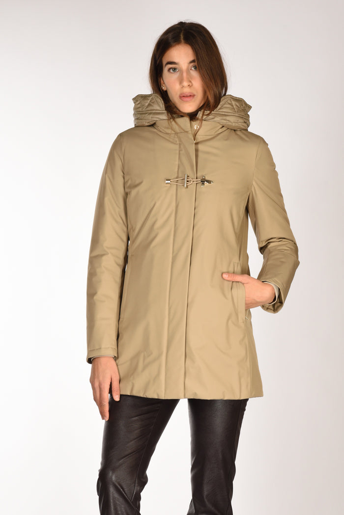 Fay Cappotto Toggle Beige Donna - 1