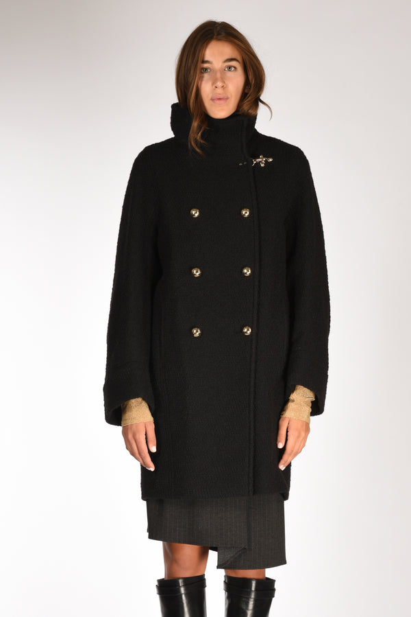 Fay Cappotto Ov Nero Donna-2