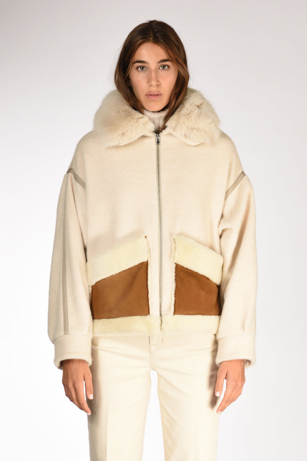 Ava Adore Shearling Eco Fur Beige Donna-2