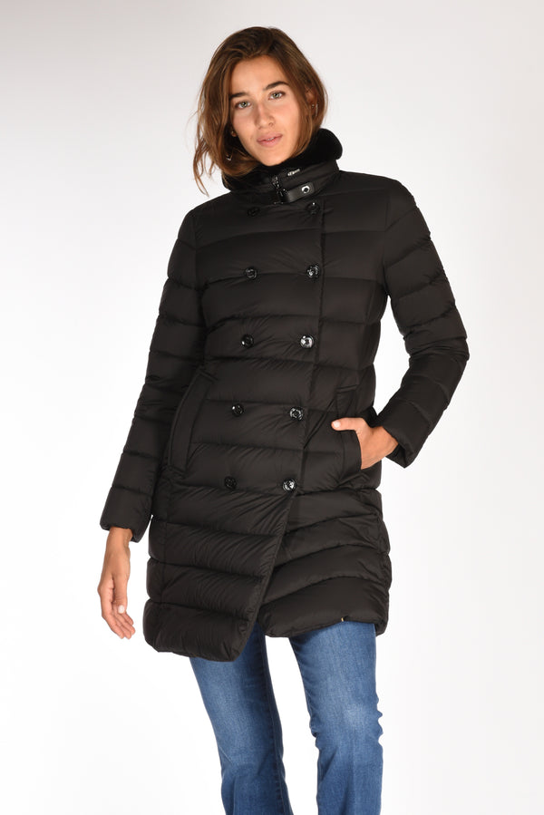 Moorer Piumino Logan Nero Donna