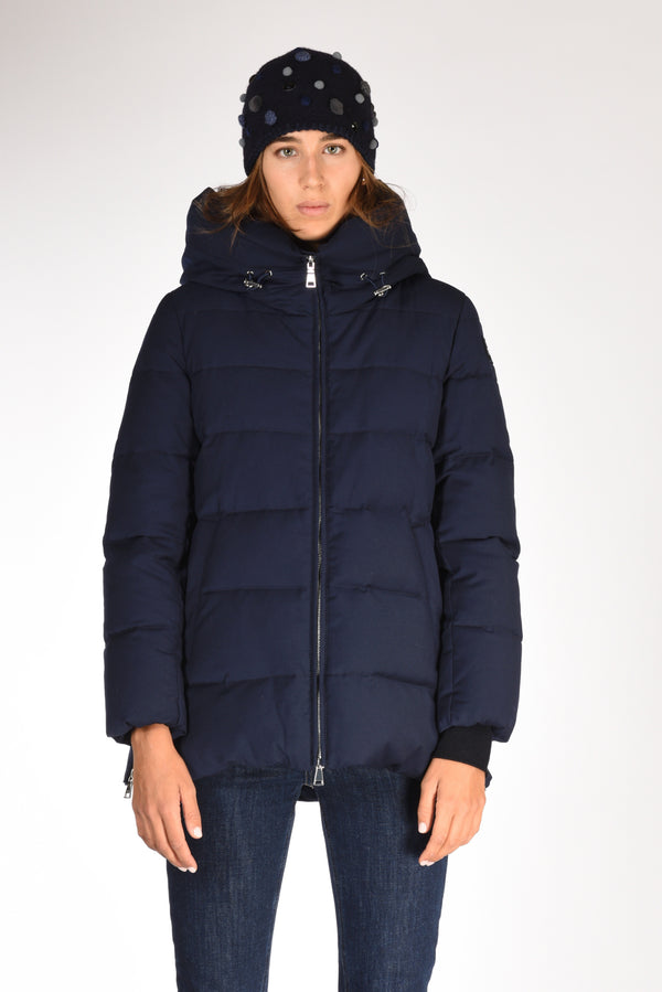 Add Piumino Hooded Blu Donna-2