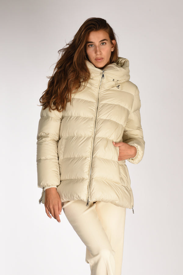 Add Piumino Hooded Beige Donna