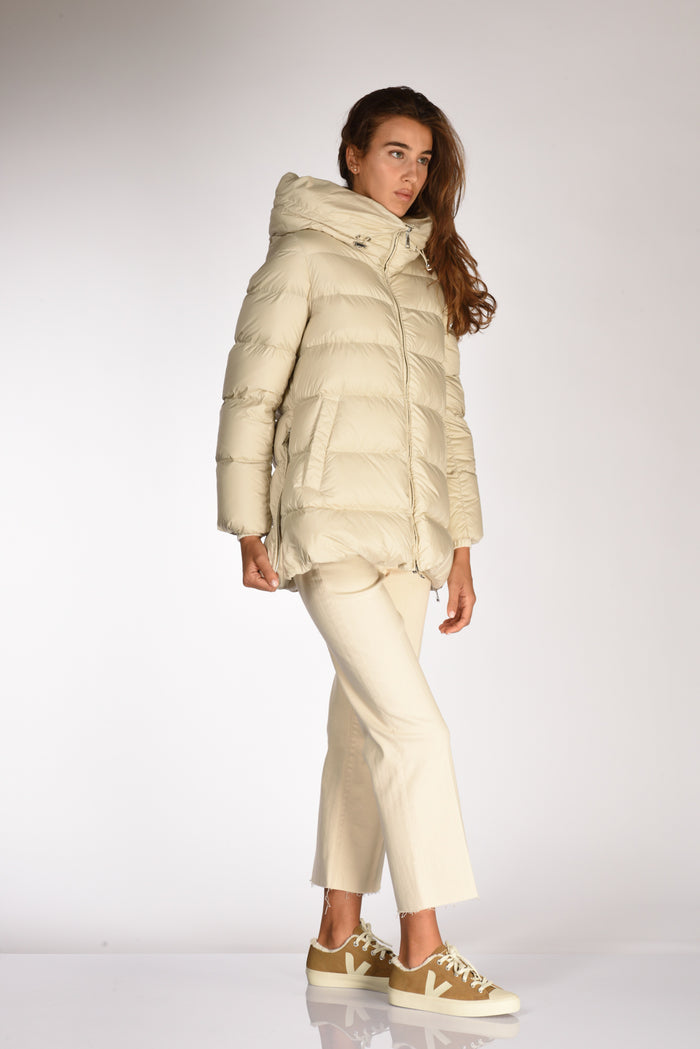 Add Piumino Hooded Beige Donna - 6