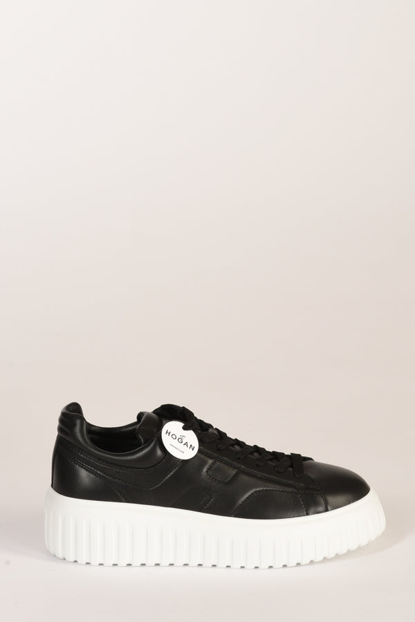 Hogan Sneakers H-stripes Nero Donna