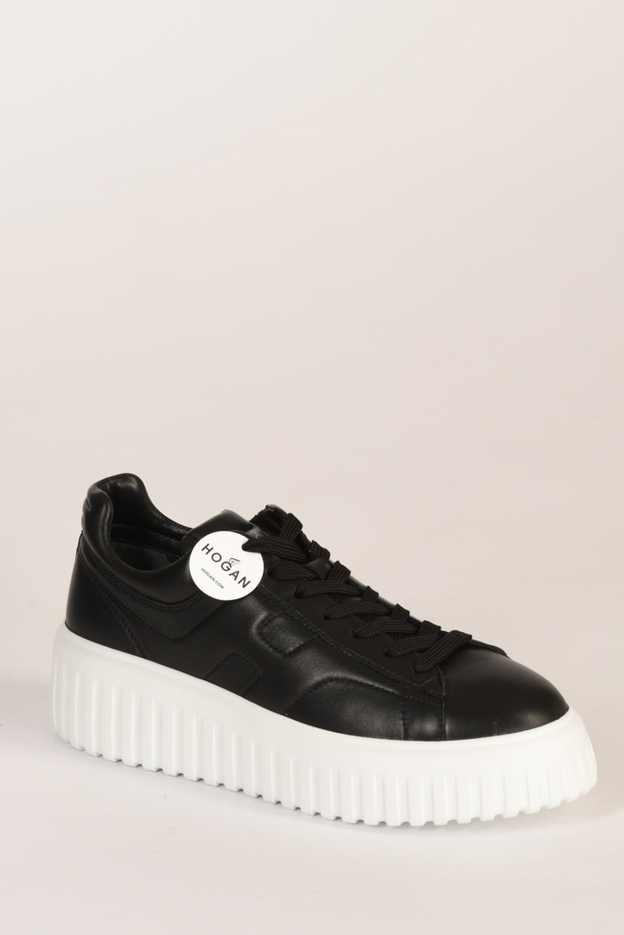 Hogan Sneakers H-stripes Nero Donna - 3