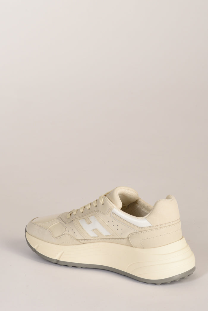 Hogan Sneakers H669 Beige/bianco Donna - 5