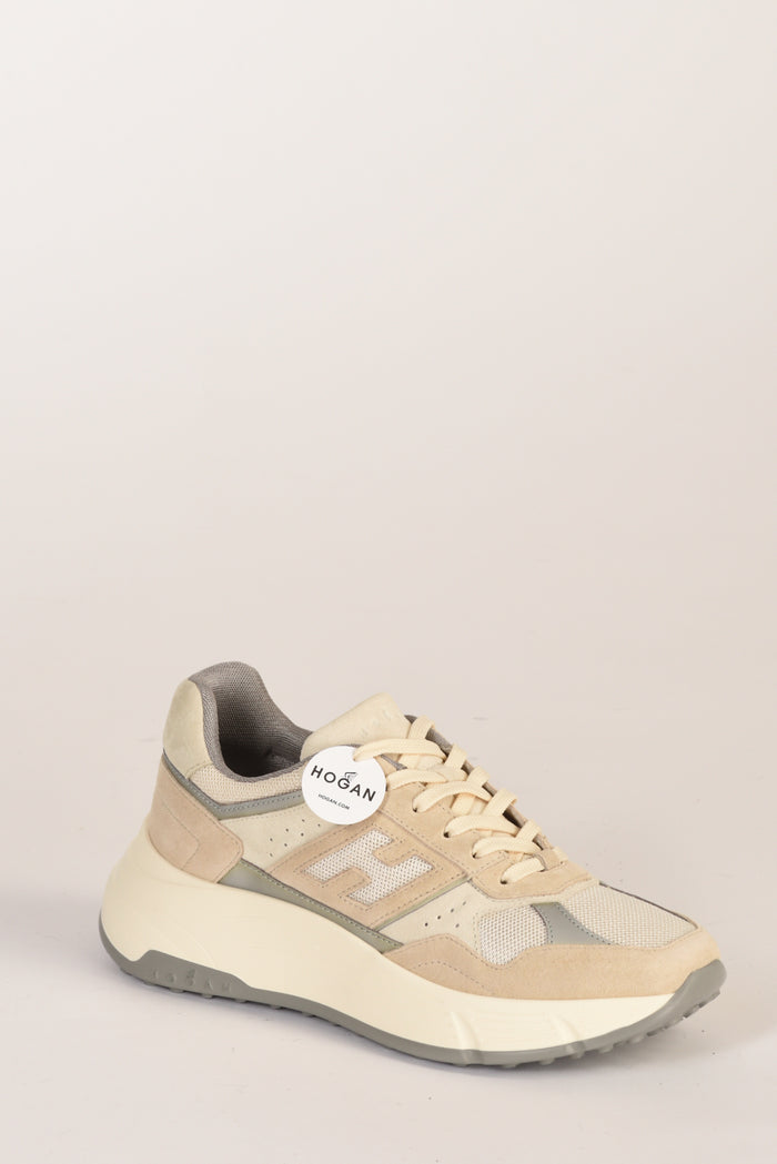 Hogan Sneakers H669 Beige/grigio/bianco Donna - 3