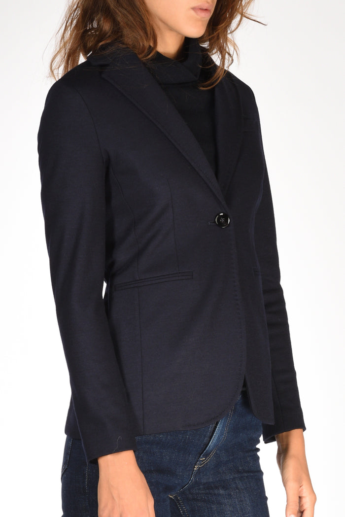 Circolo 1901 Blazer Jersey Blu/nero Donna - 3