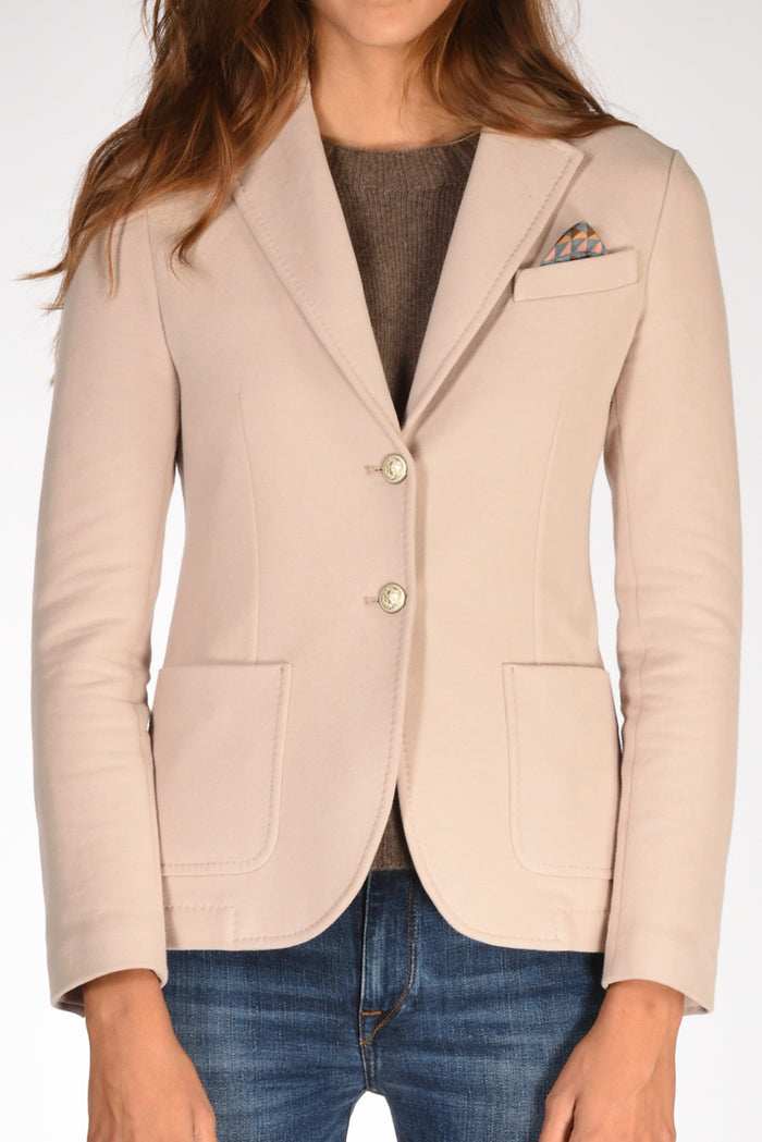 Circolo 1901 Giacca Fleece Beige Donna - 3