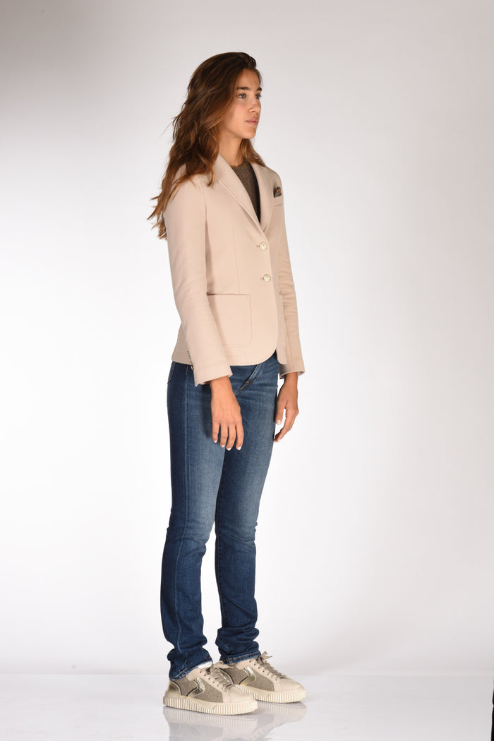 Circolo 1901 Giacca Fleece Beige Donna - 4