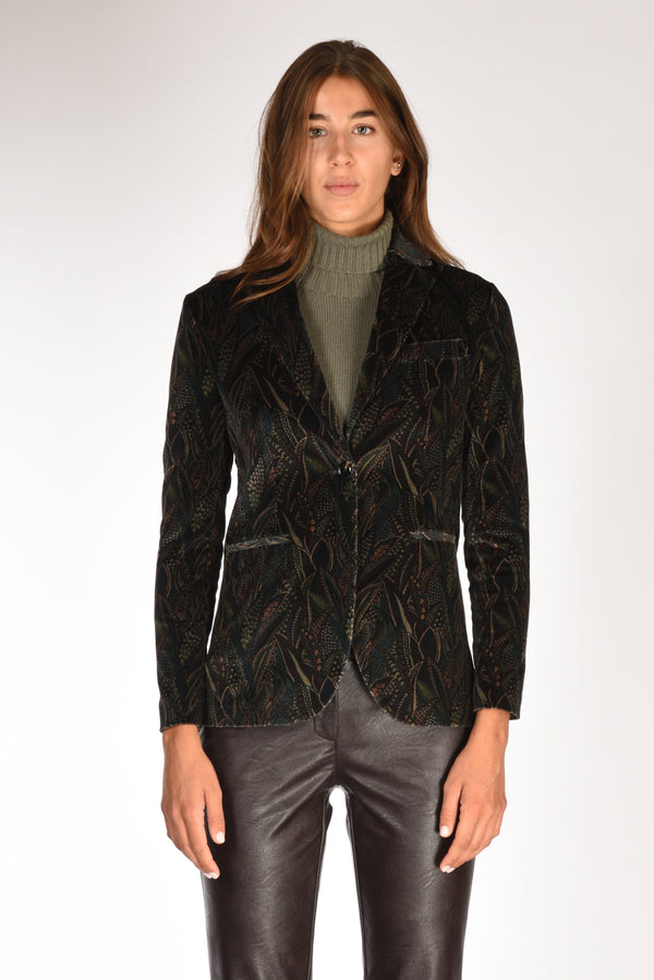 Circolo 1901 Blazer Foliage Verde/multicolor Donna-2