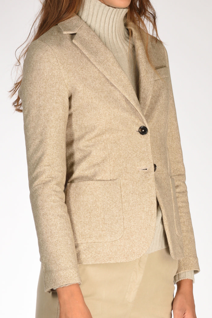 Circolo 1901 Blazer Rescata Beige Donna - 3