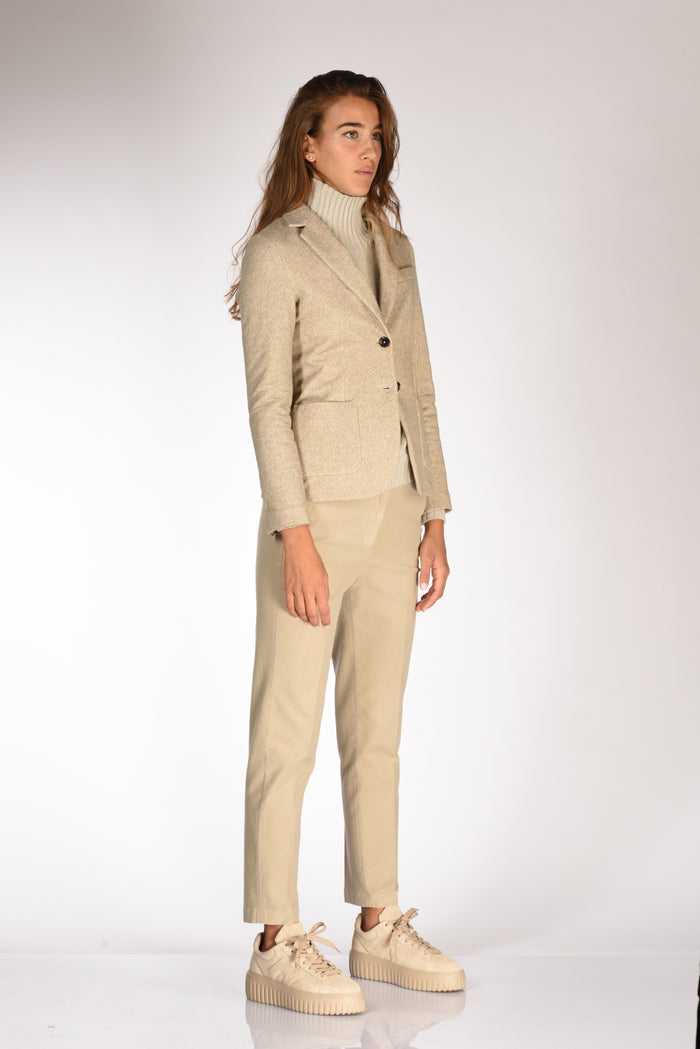 Circolo 1901 Blazer Rescata Beige Donna - 4