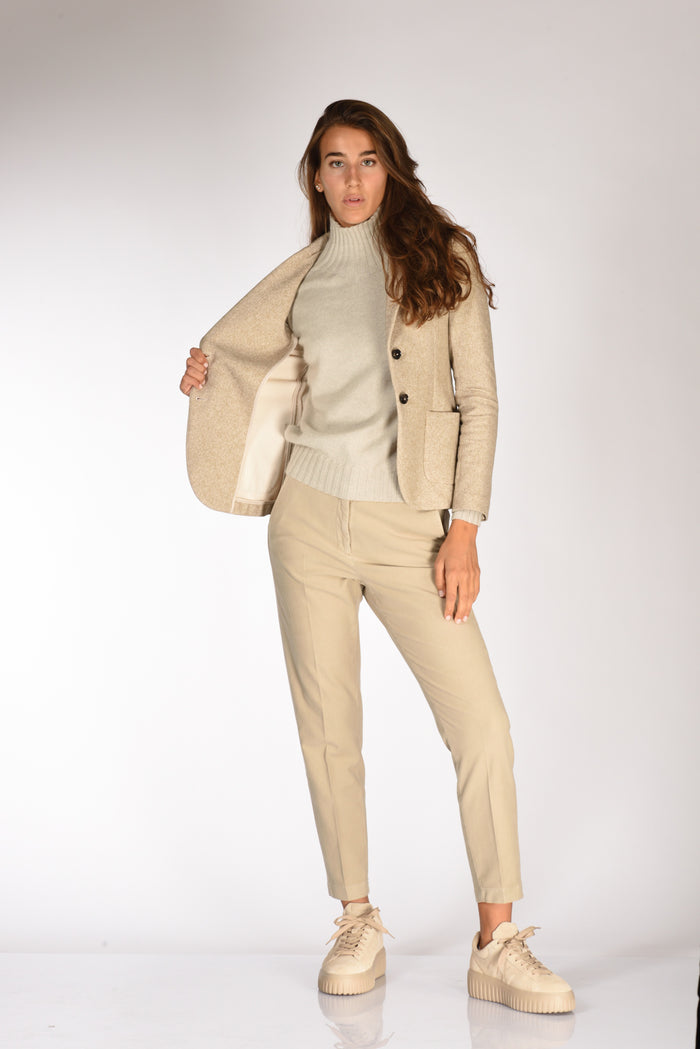 Circolo 1901 Blazer Rescata Beige Donna - 6