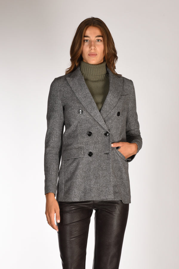 Circolo 1901 Blazer Stampata Grigio Donna